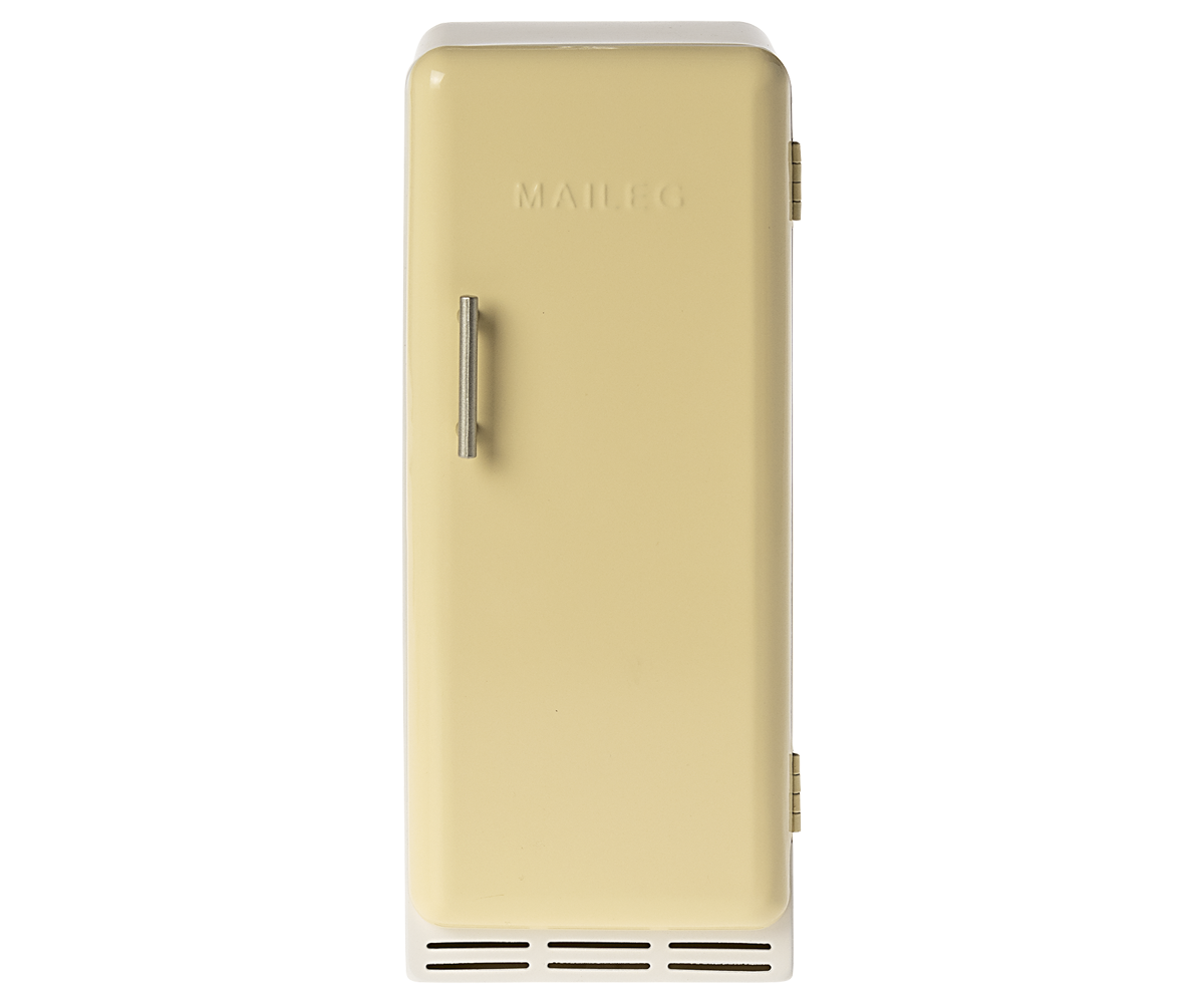 Miniature fridge - Yellow