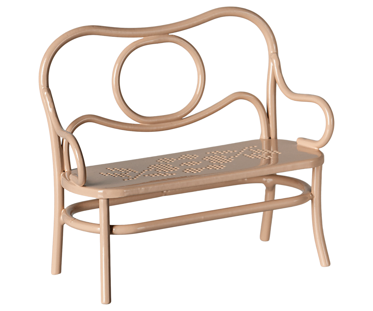 Café set, Mouse, Big - Pale pink