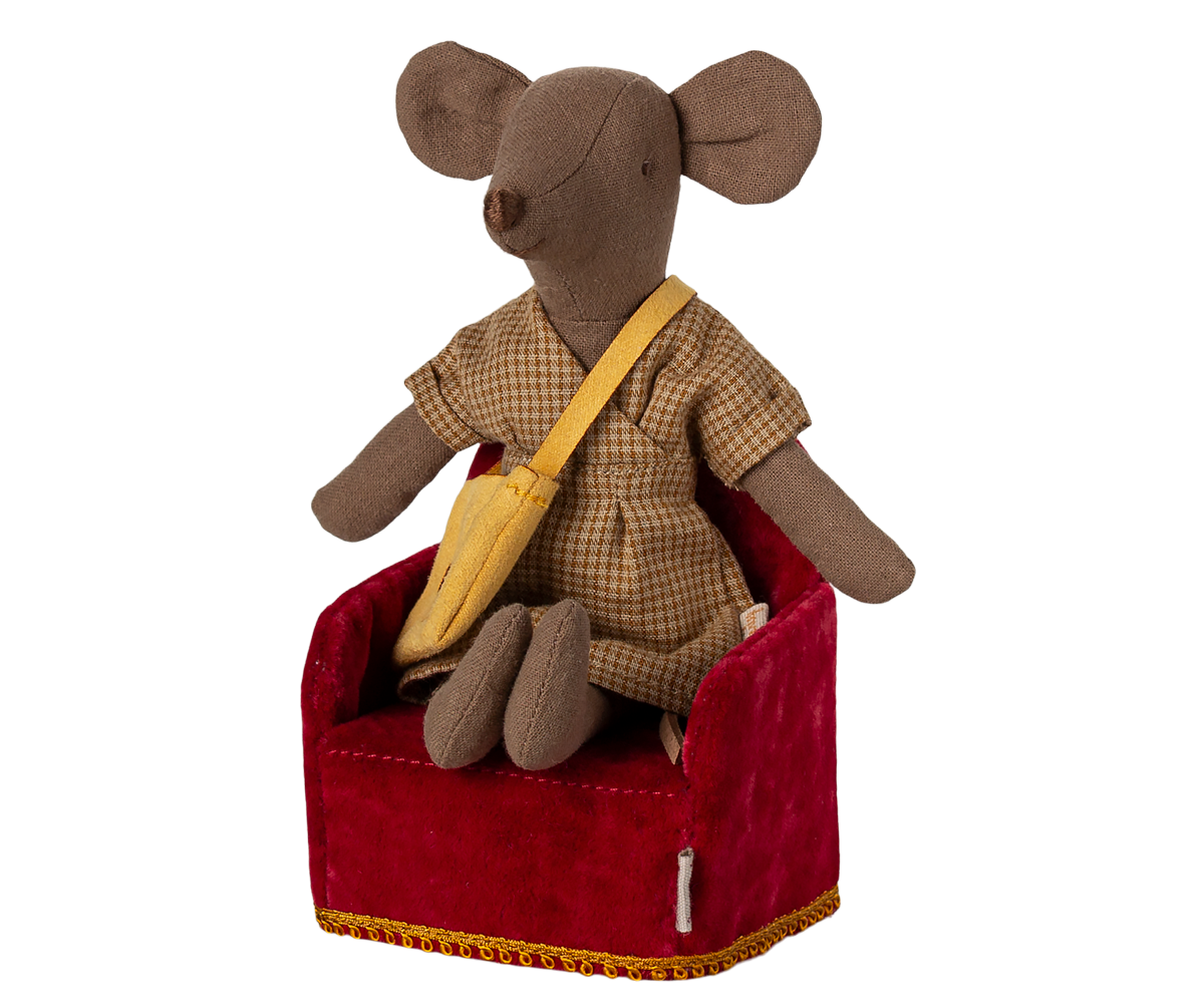 Folding chair, Mouse - Red