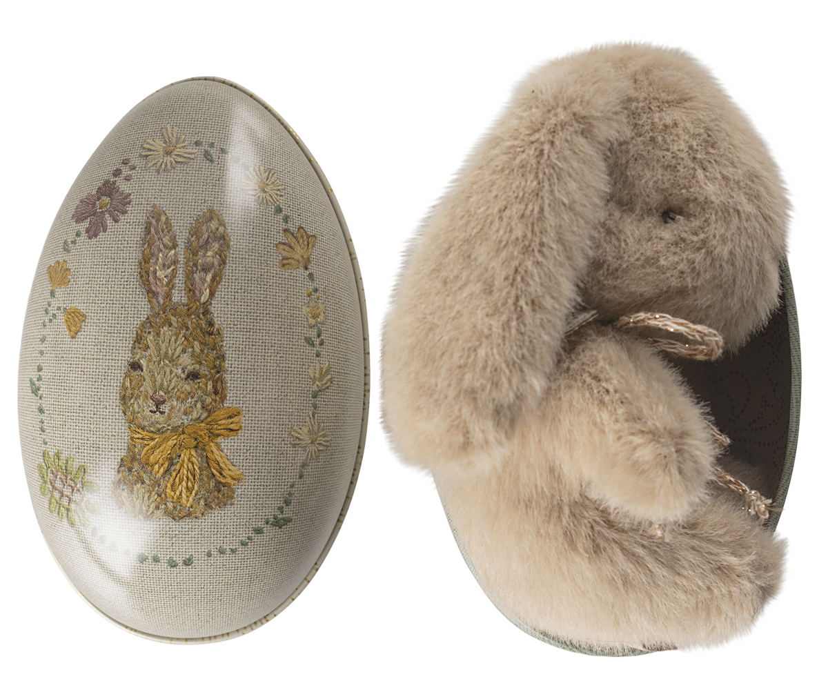 Plush Bunny, Mini - Cream Peach