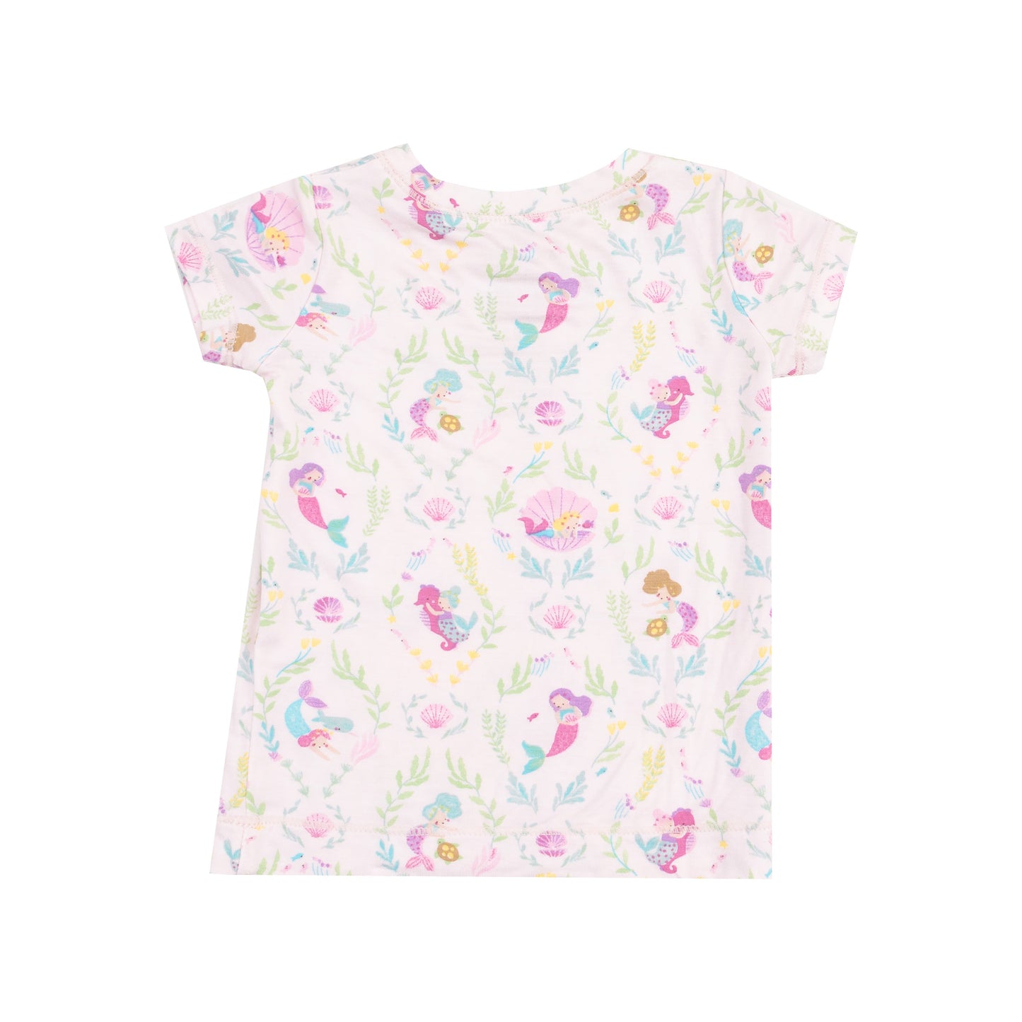 Short Sleeve Loungewear Set - Mermaids