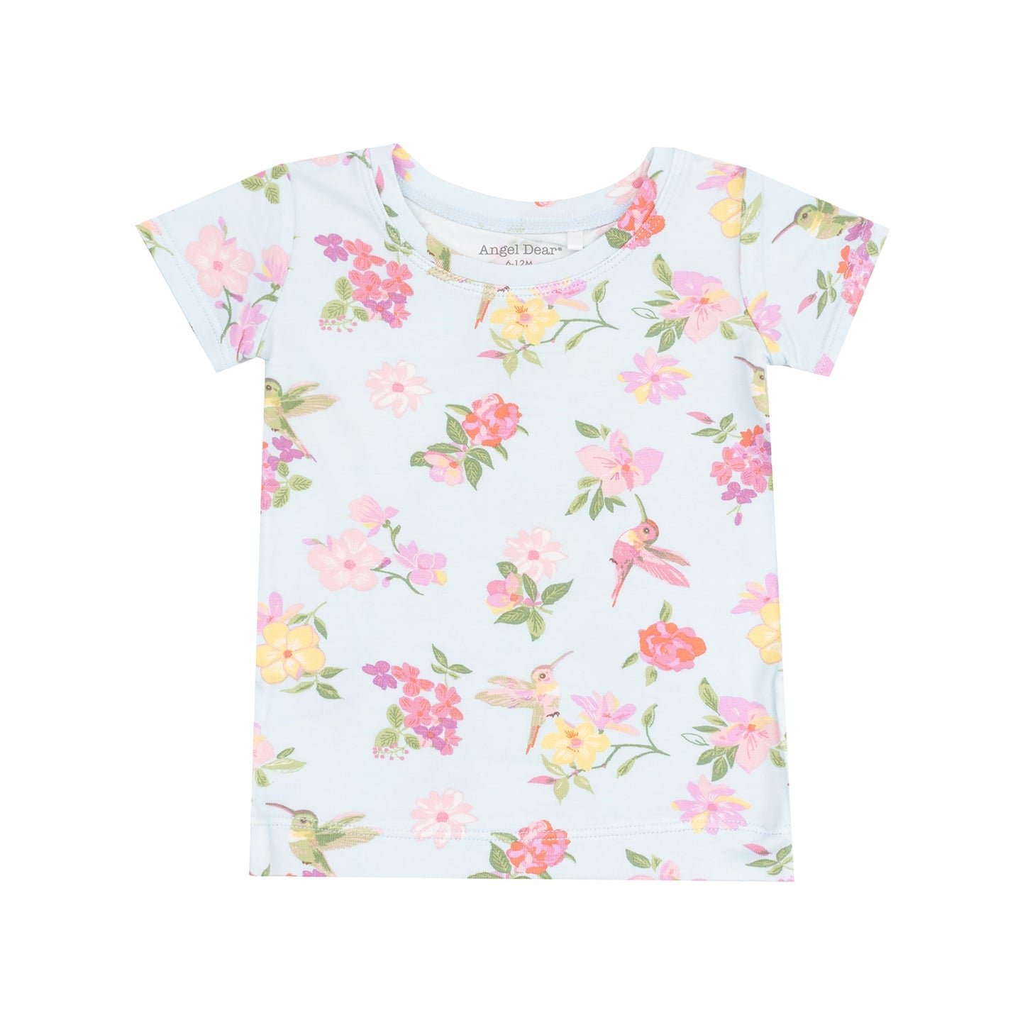 Loungewear Short Set - Cute Hummingbirds