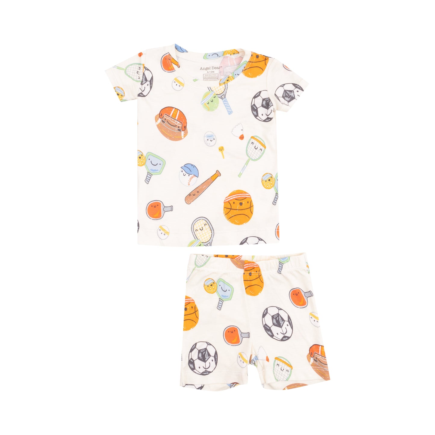 Loungewear Short Set - Sports Ball Friends