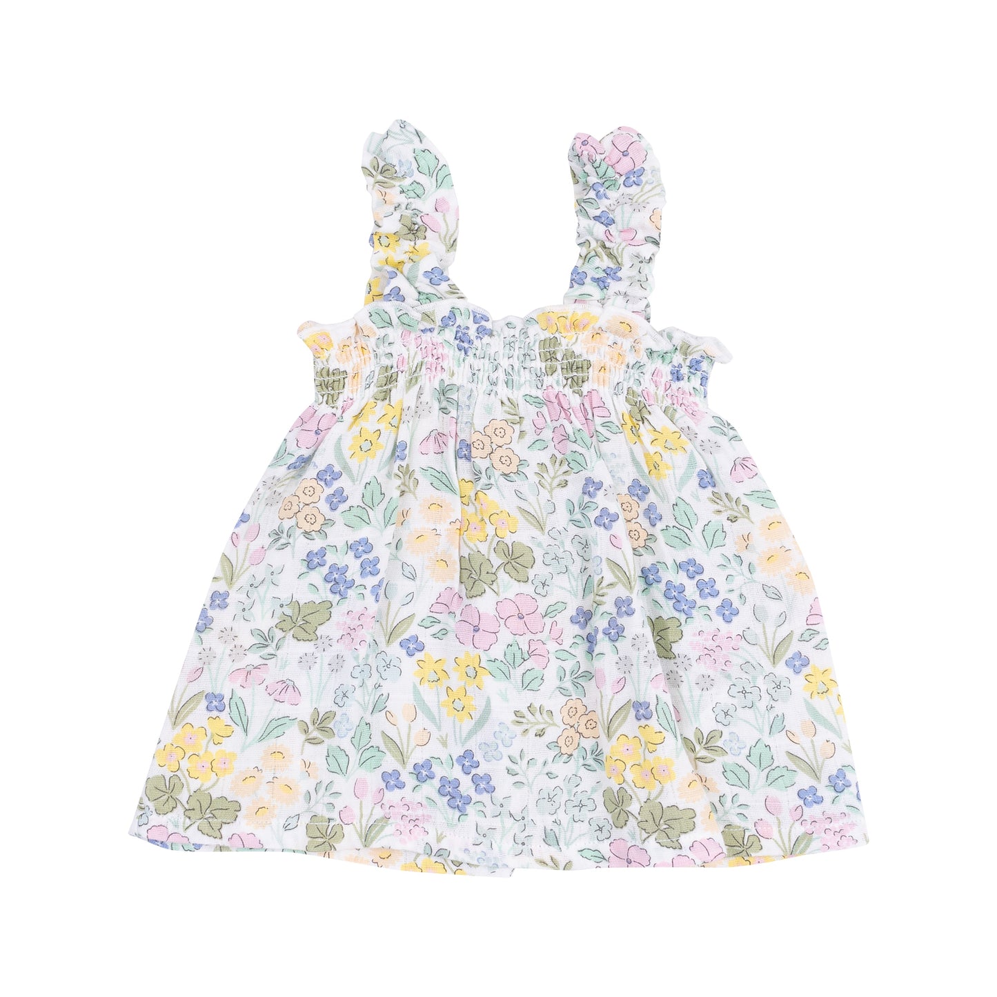 Ruffly Strap Top and Bloomer Set - Samantha Floral
