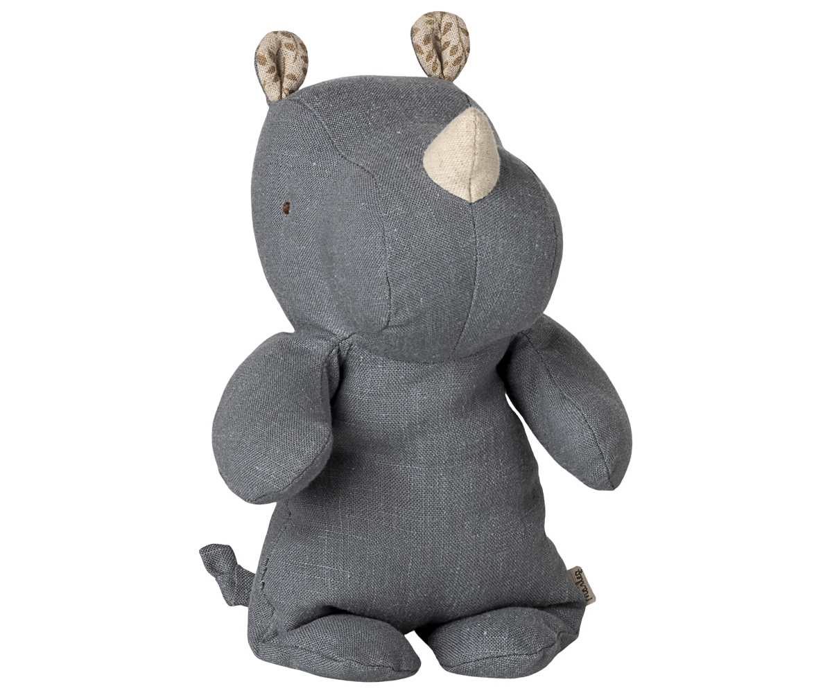 Rhino, Small - Dusty blue