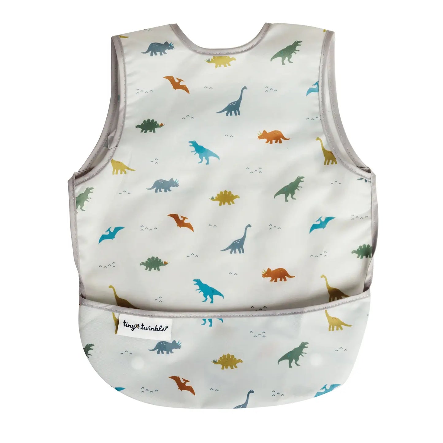 Mess-proof Apron Bibs- Dinosaur