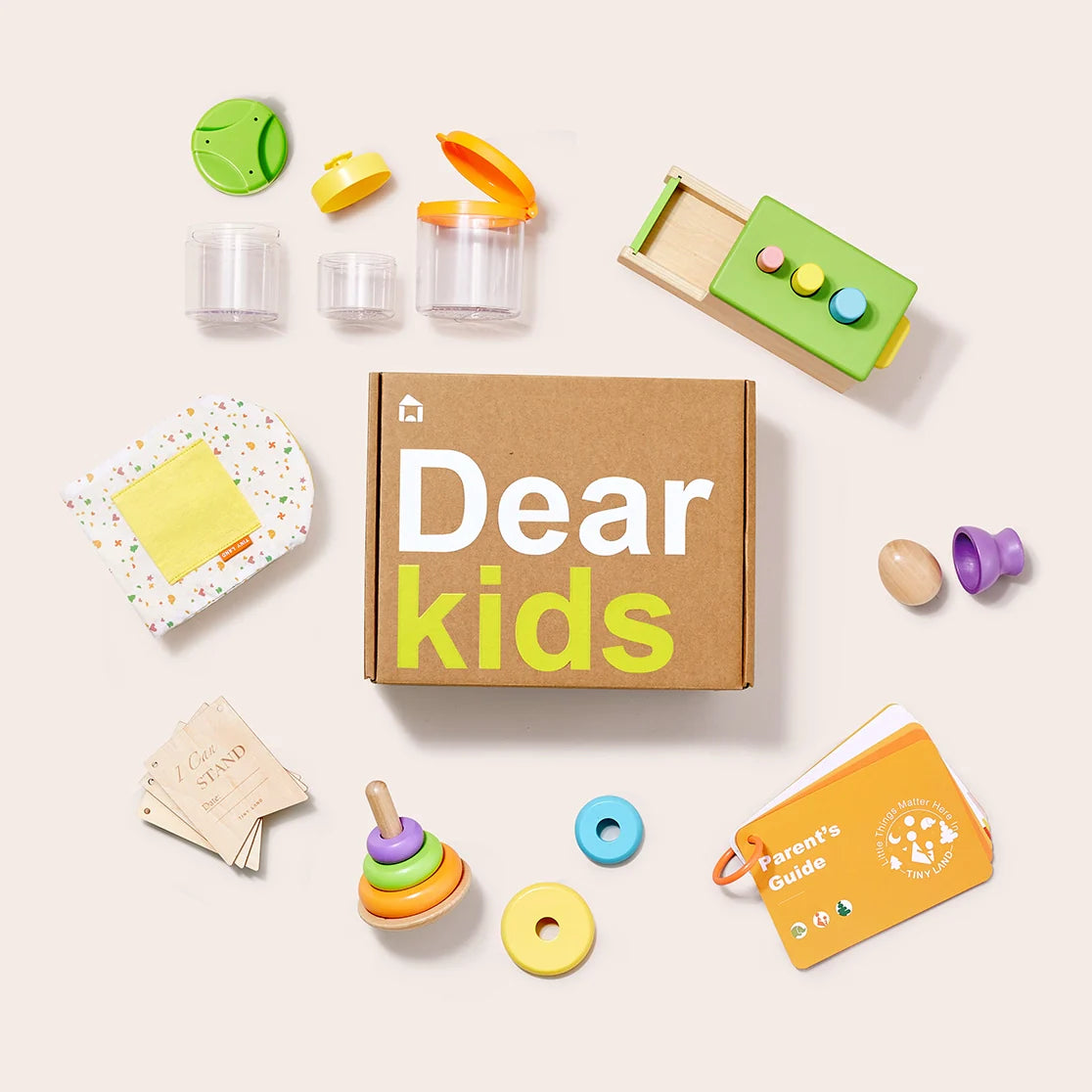 Tiny LandĀ® Montessori Toys Set for Infants (10-12 month)