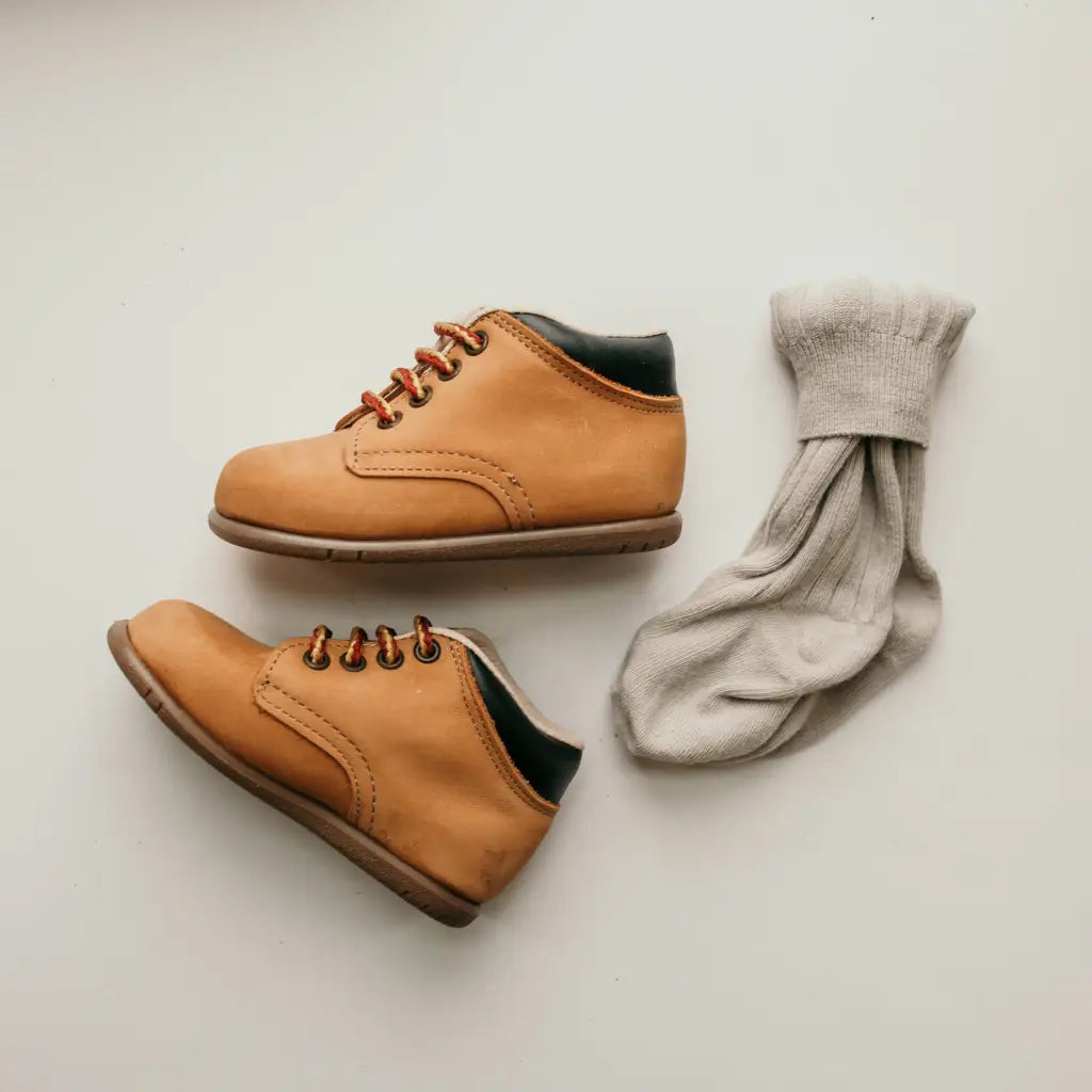 Ollie First Walker - Tan Nubuck