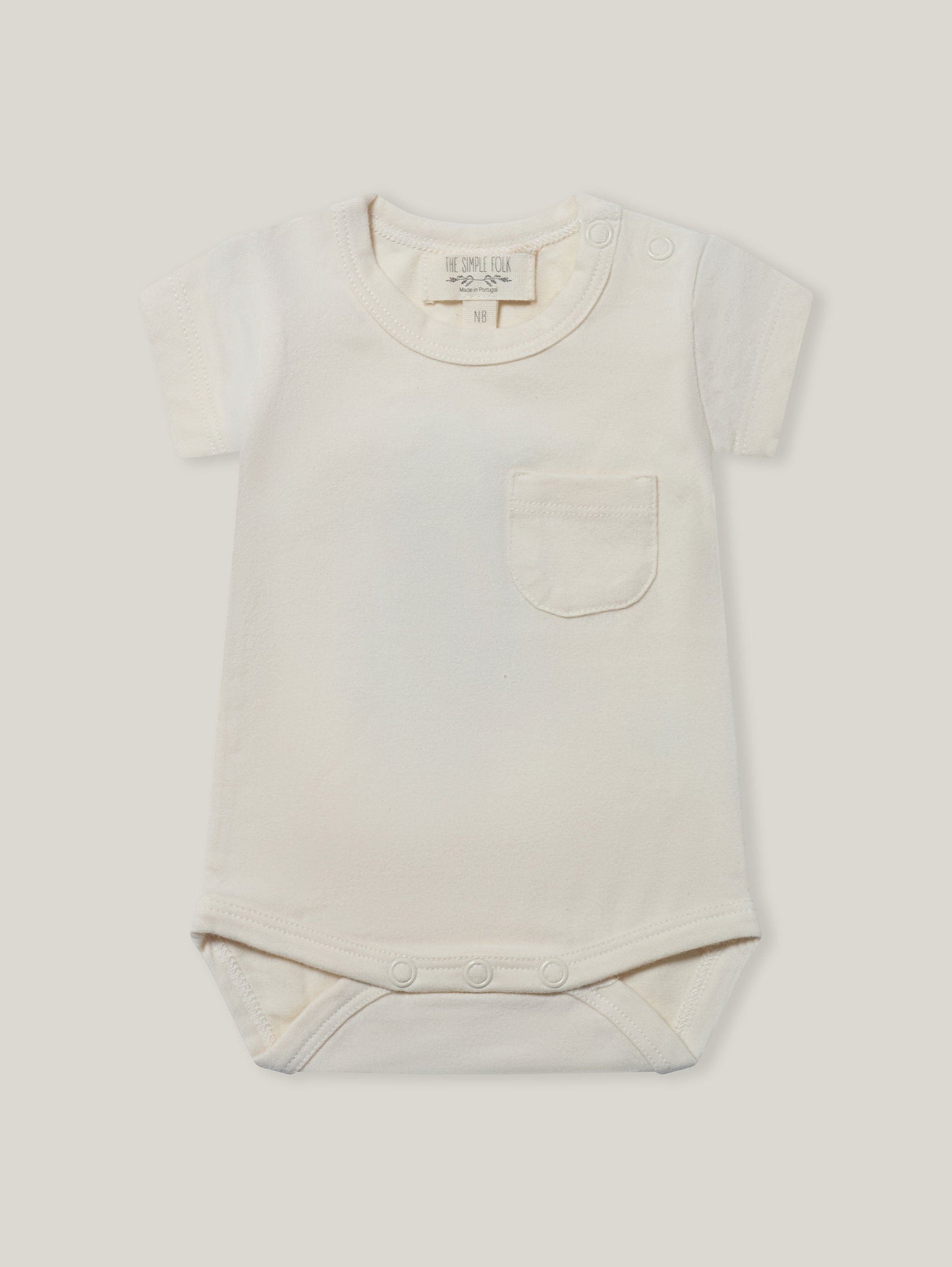 The Short Sleeve Pocket Onesie