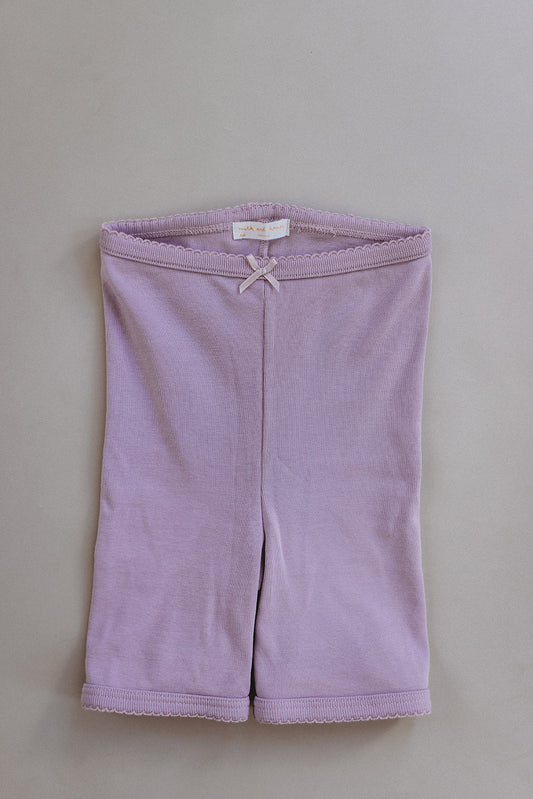 long short, lilac