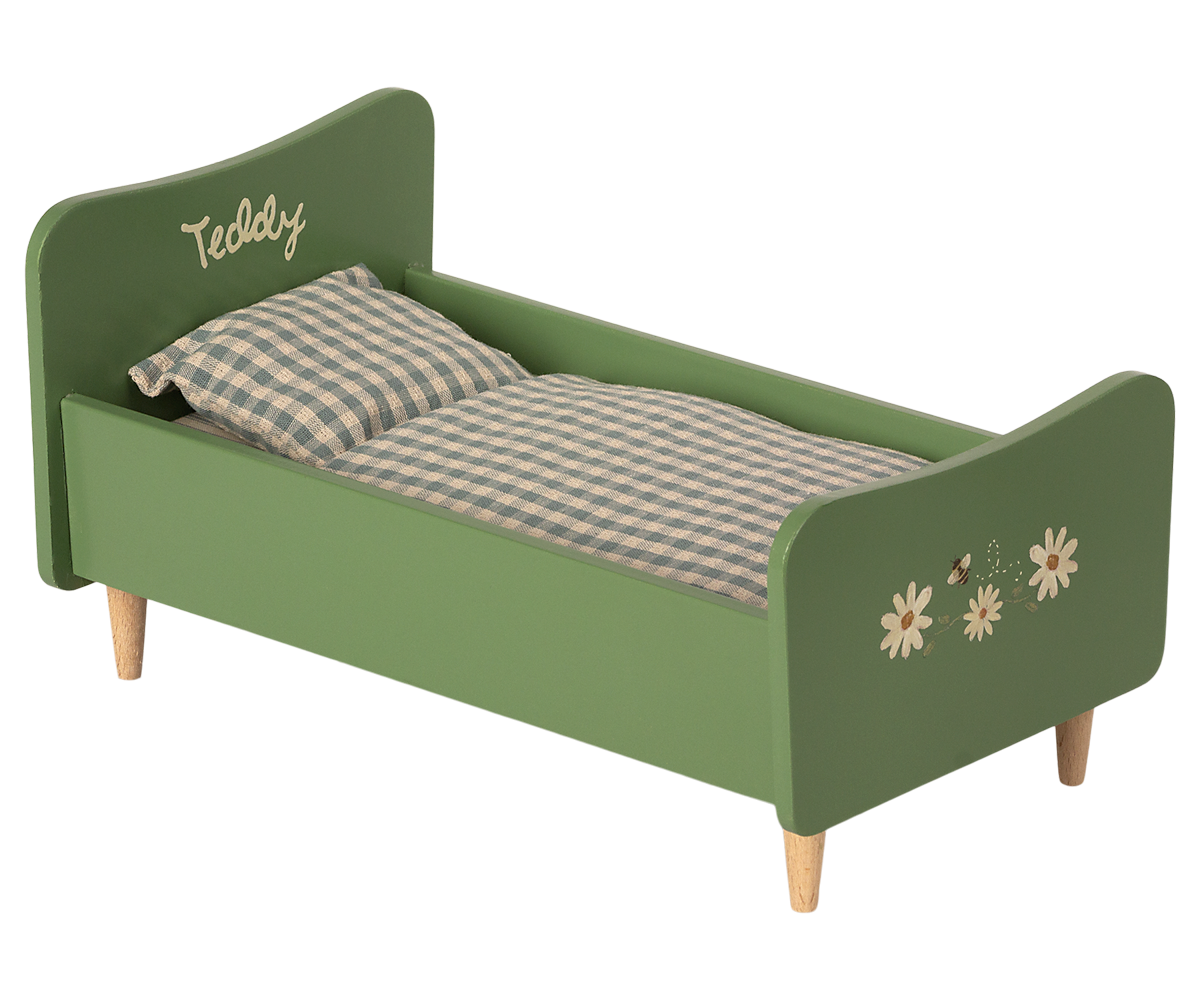 Bed for Teddy Dad - Dusty Green