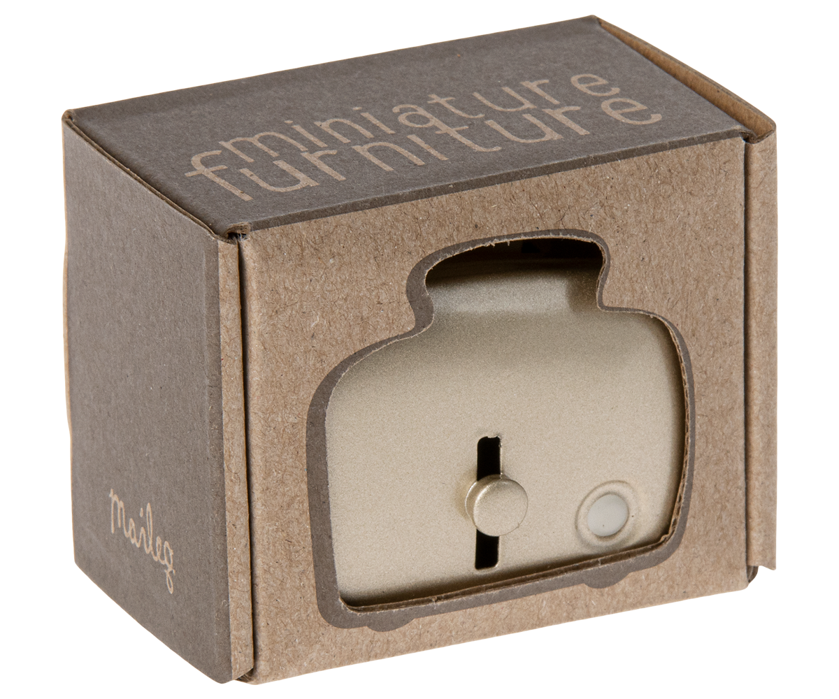 Miniature Toaster & Bread, Silver