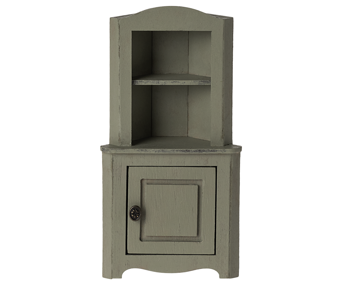 Corner Cabinet, Mouse - Light Green