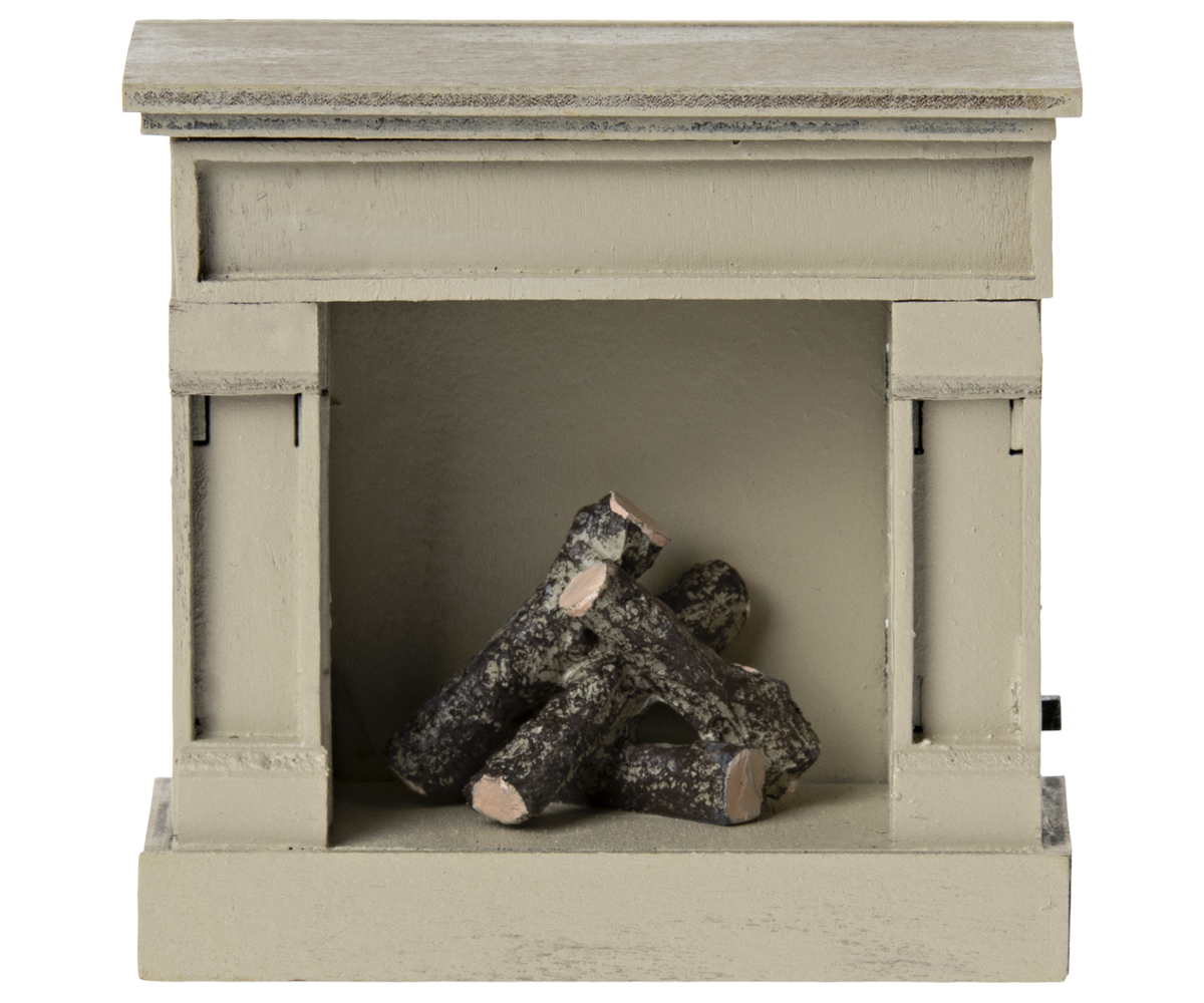 Fireplace, Mouse - Off white