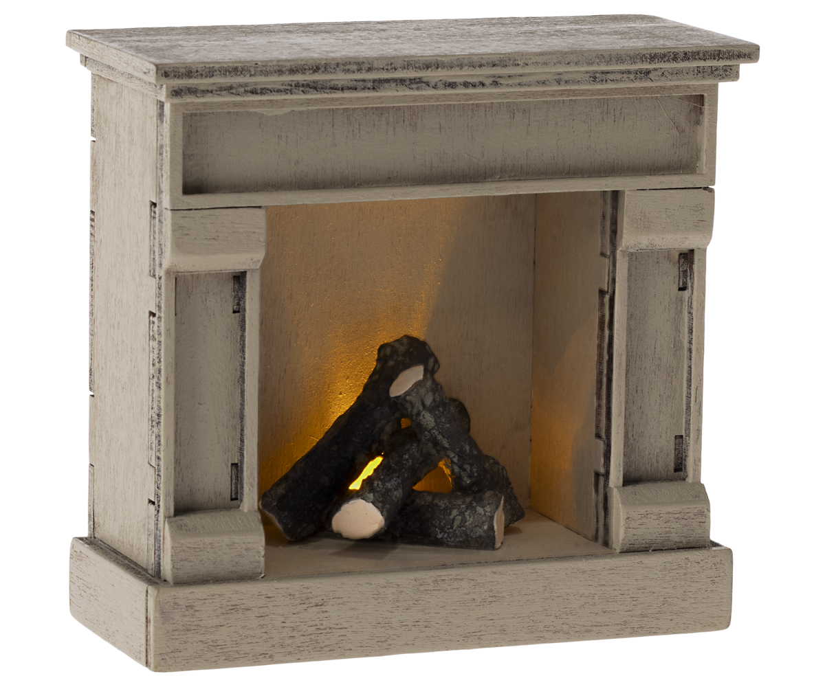 Fireplace, Mouse - Off white