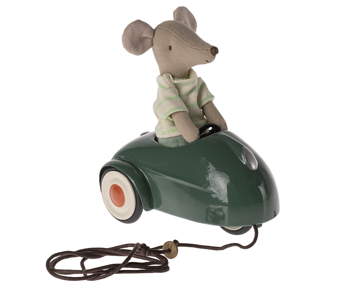 Car, Mouse - Dark Green