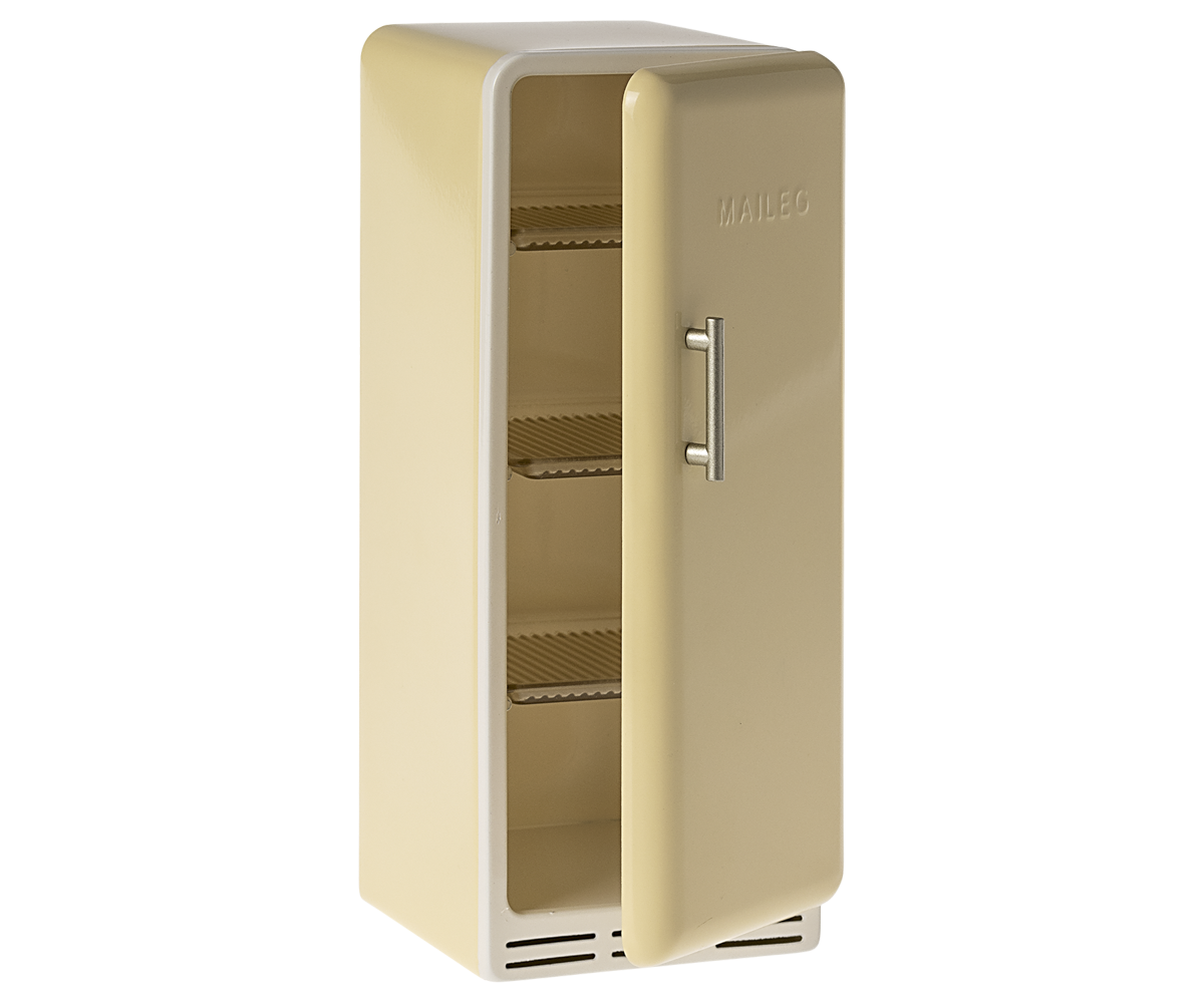 Miniature fridge - Yellow