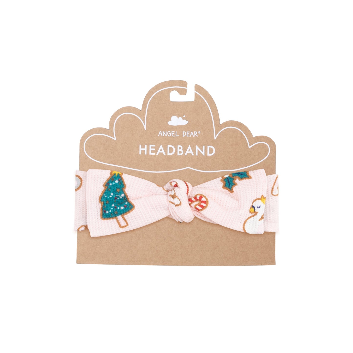 Headband - Sugar Plum Fairy Christmas Cookie  Pink