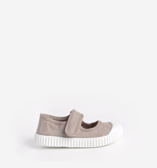 Mary Jane Sneaker- Beige