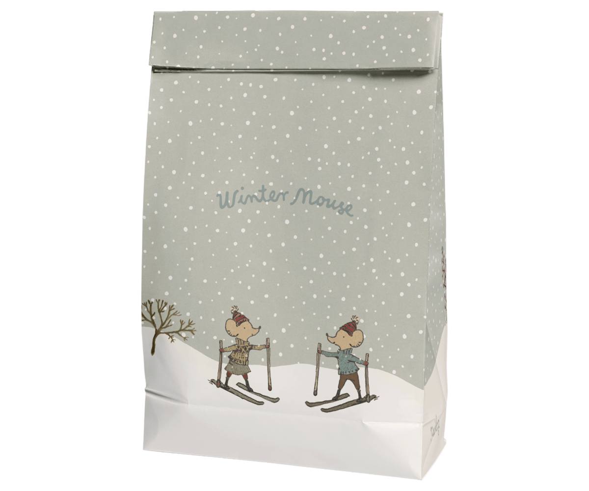 Gift Bag Set of 50 - Winter Mouse