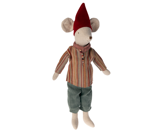 Medium Christmas Mouse, Boy - Scarf