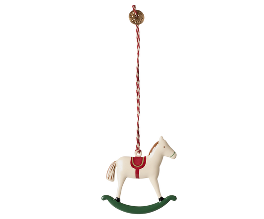 Metal ornament, Rocking horse