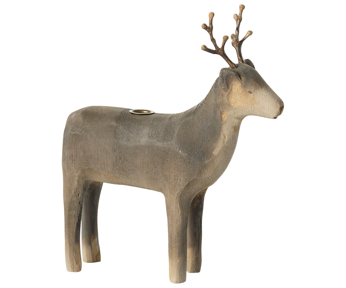 Candle holder, Medium reindeer