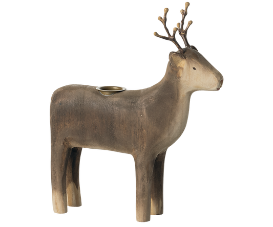 Candle holder, Large reindeer