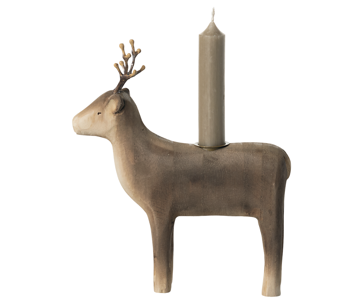 Candle holder, Large reindeer