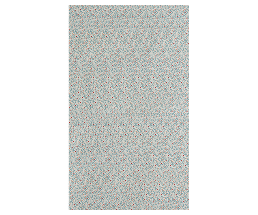 Gift wrap, Berry branches, Dusty blue - 10 m