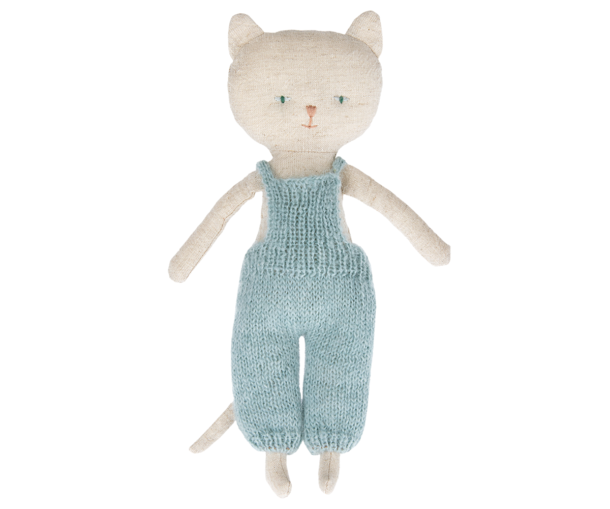 Kitten in Overalls - Blond