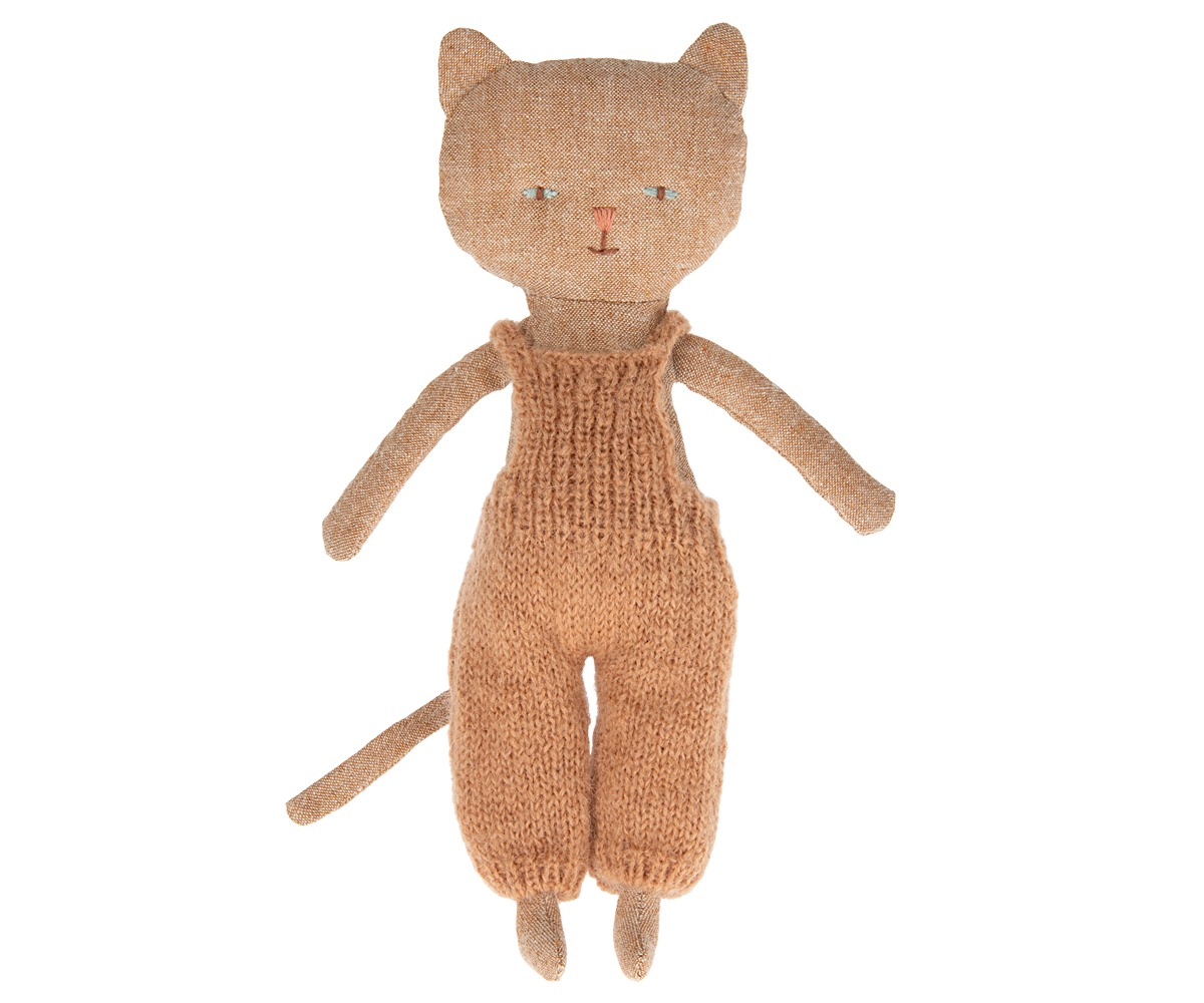 Kitten in Overalls - Ginger