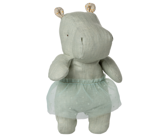 Hippo w. skirt, Small - Mint