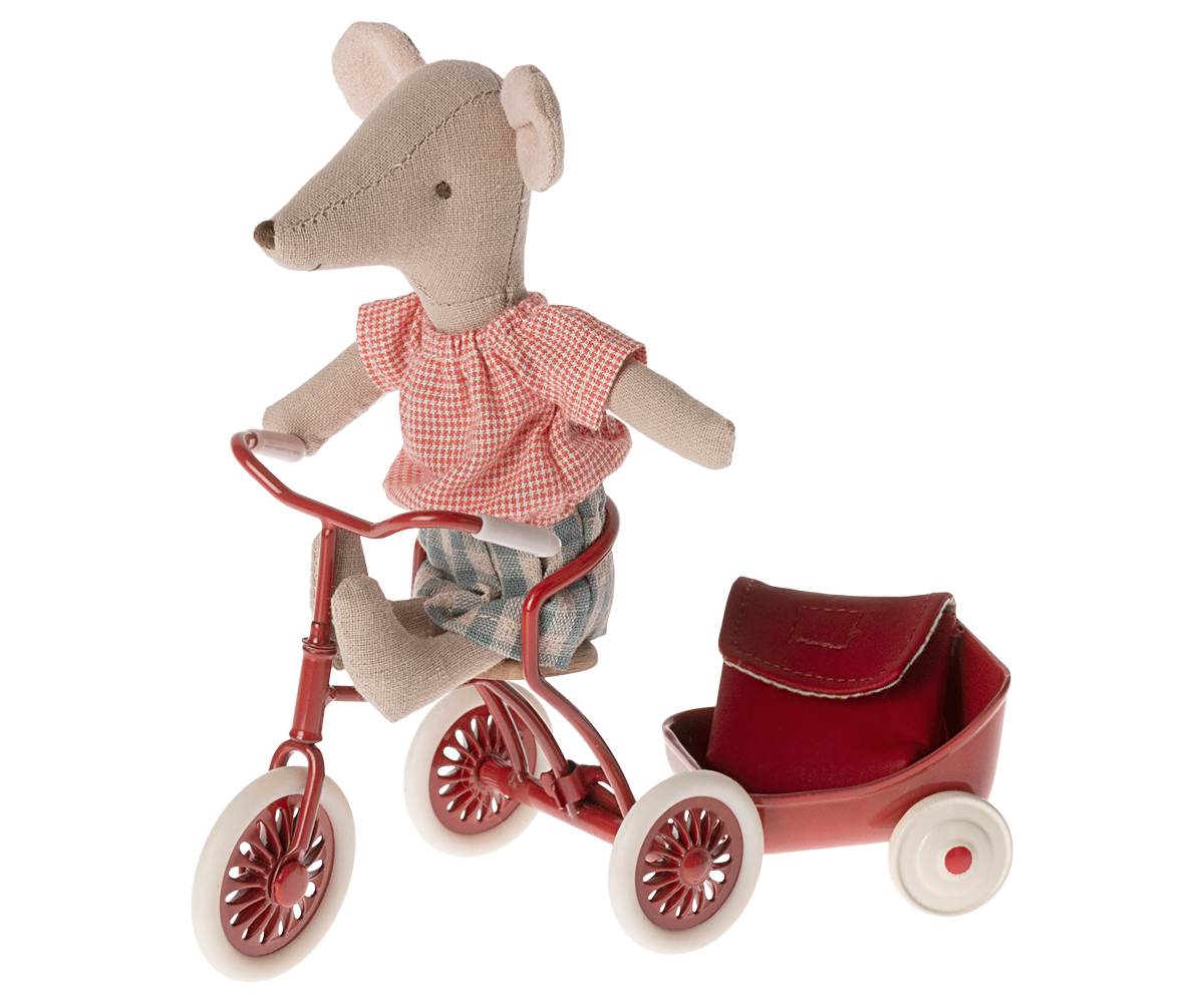 Tricycle Mouse, Big Sister - Red