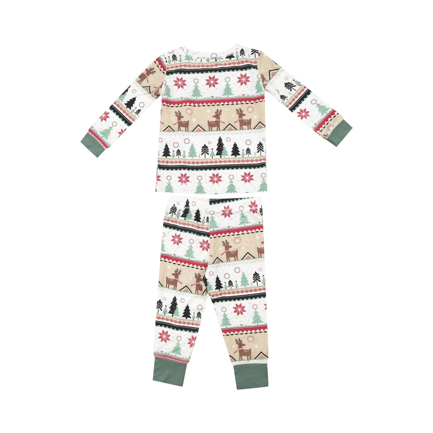 L/S Loungewear Set - Reindeer Fair Isle