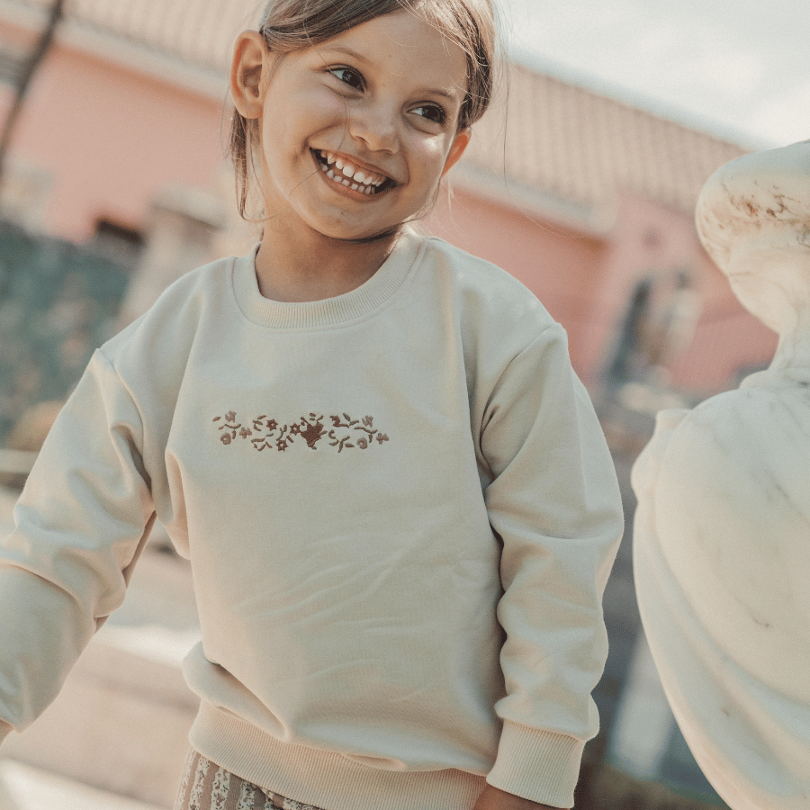 The Embroidered Sweatshirt - Jasper