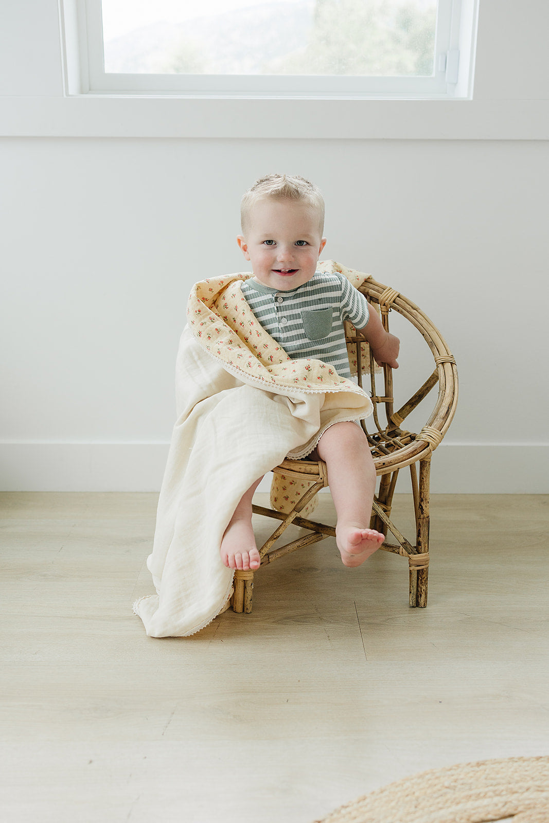 Muslin Blanket- Daze (yellow)