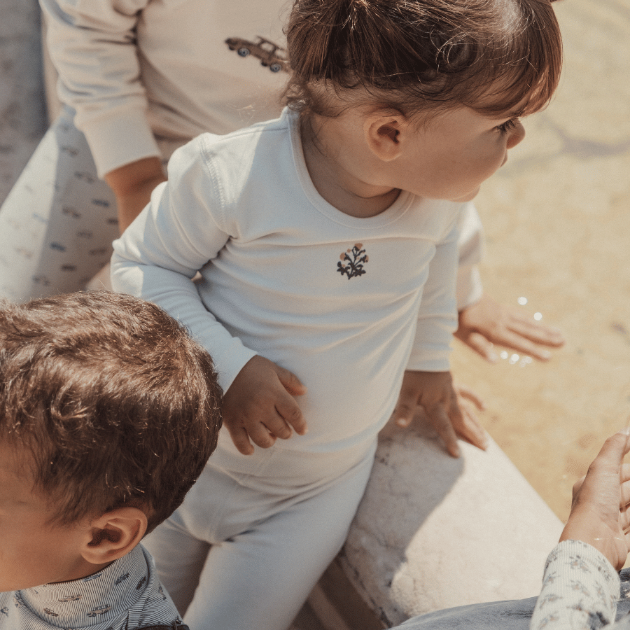 The Embroidered Set - Zara Pink