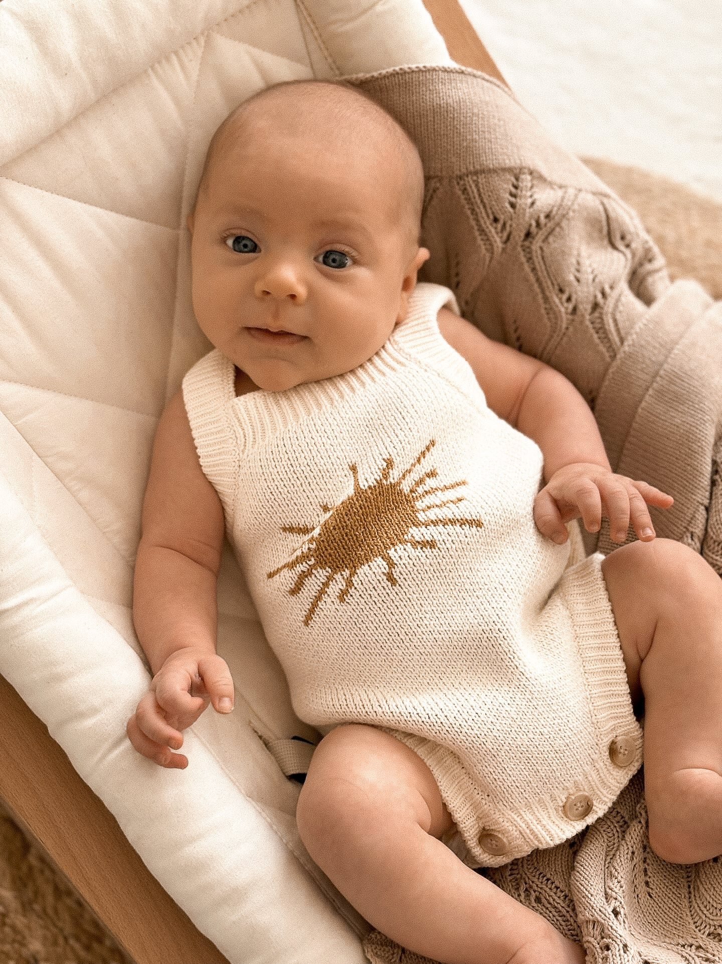 Luna + Luca Mr. Sun Romper