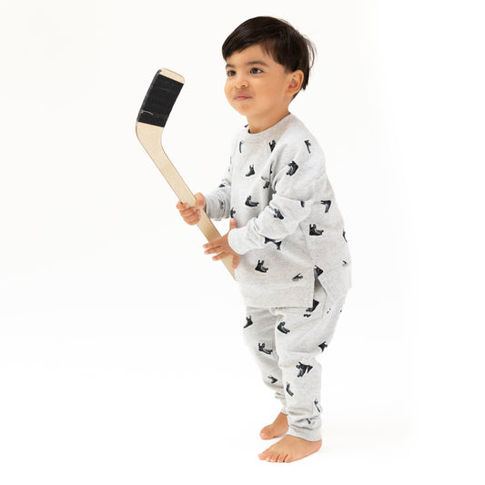 Hockey - Raglan Sweatshirt and Jogger Set