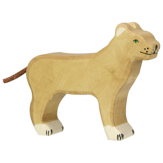 Wooden Lioness