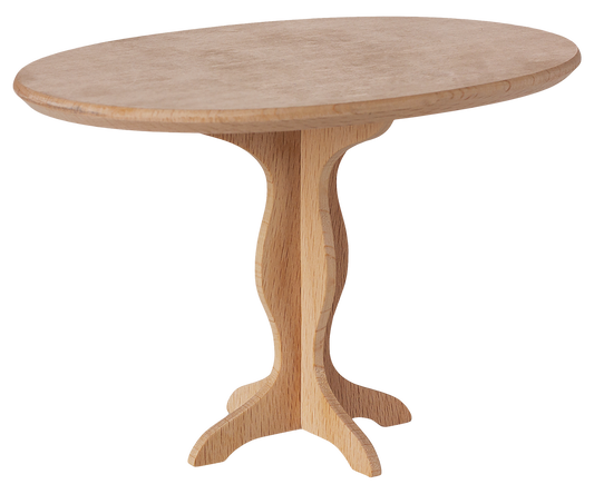 Oval table, Mini - Nature