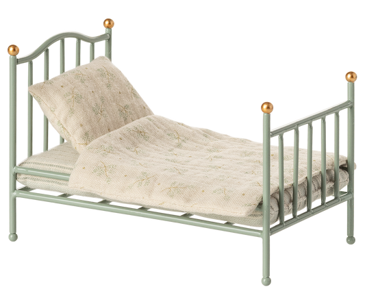 -- Vintage single bed, Mouse - Mint