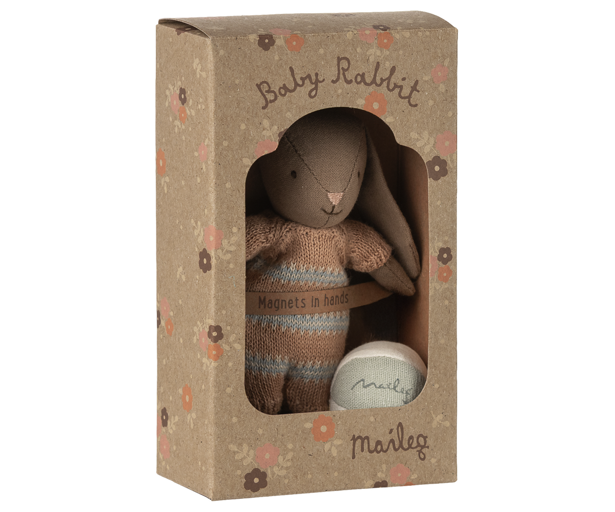 Bunny set, Micro - Brown - Dusty rose