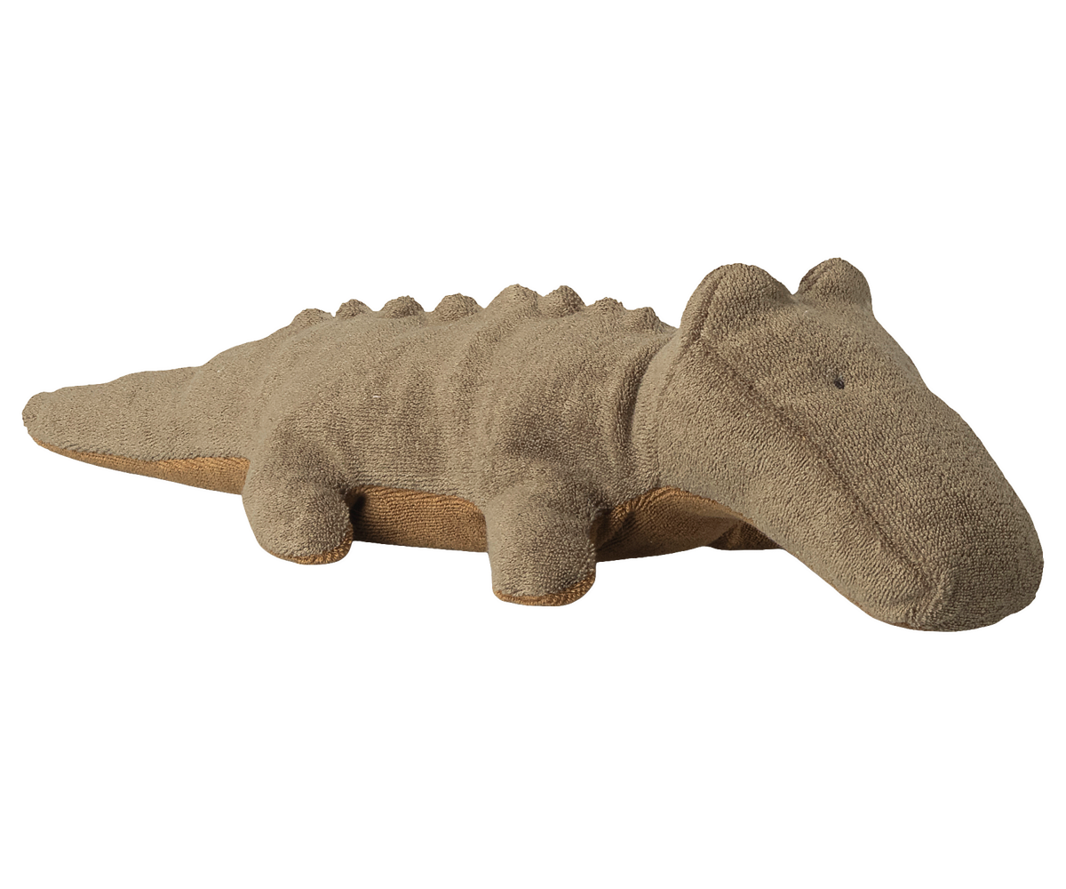 Safari friends, Crocodile, Small - Olive green