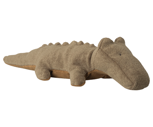 Safari friends, Crocodile, Small - Olive green