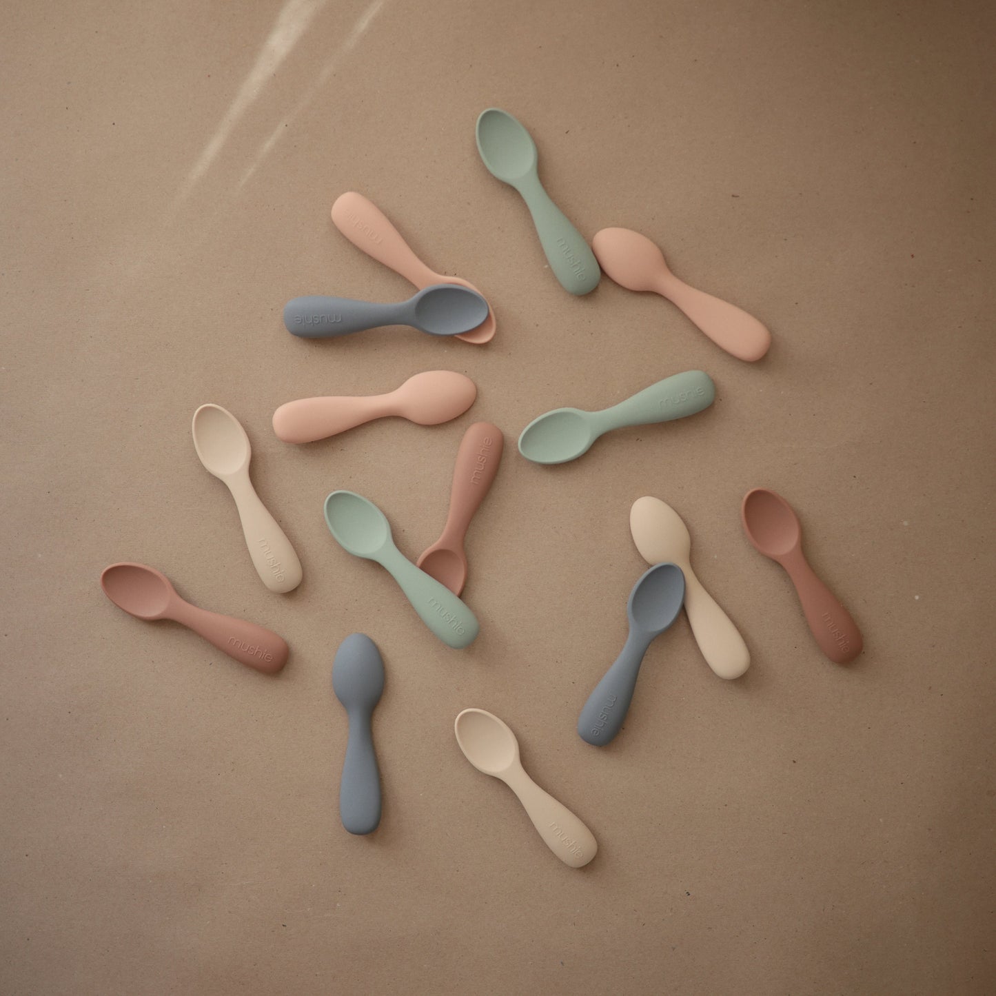 Silicone Toddler Starter Spoons 2-Pack