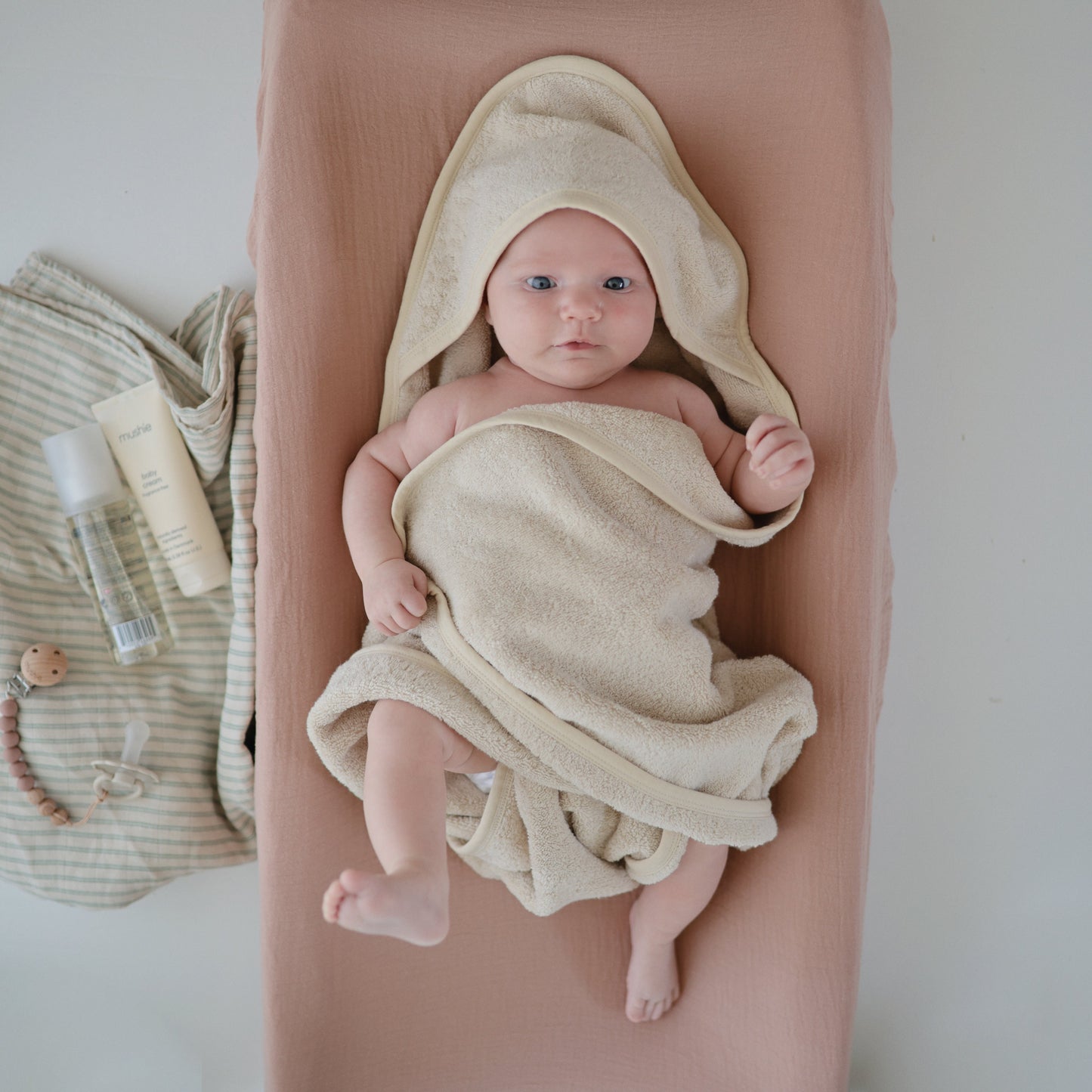 Organic Cotton Baby Hooded Towel