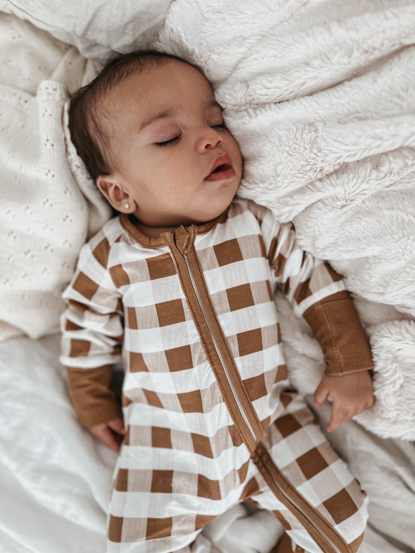 Luna + Luca Checkered Jumpsuit