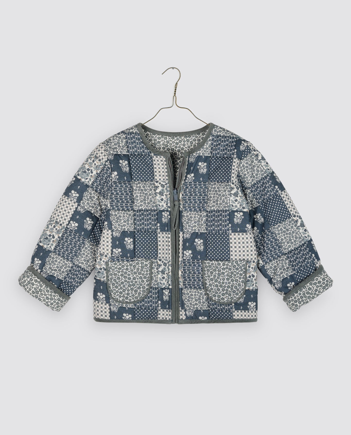 Jojo Reversible Coat - Patchwork and Rye Floral